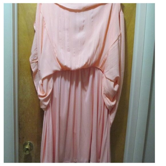 NWT Torrid Peach Pastel Fringe Lace Up Dress Women Size 3X - Picture 7 of 11